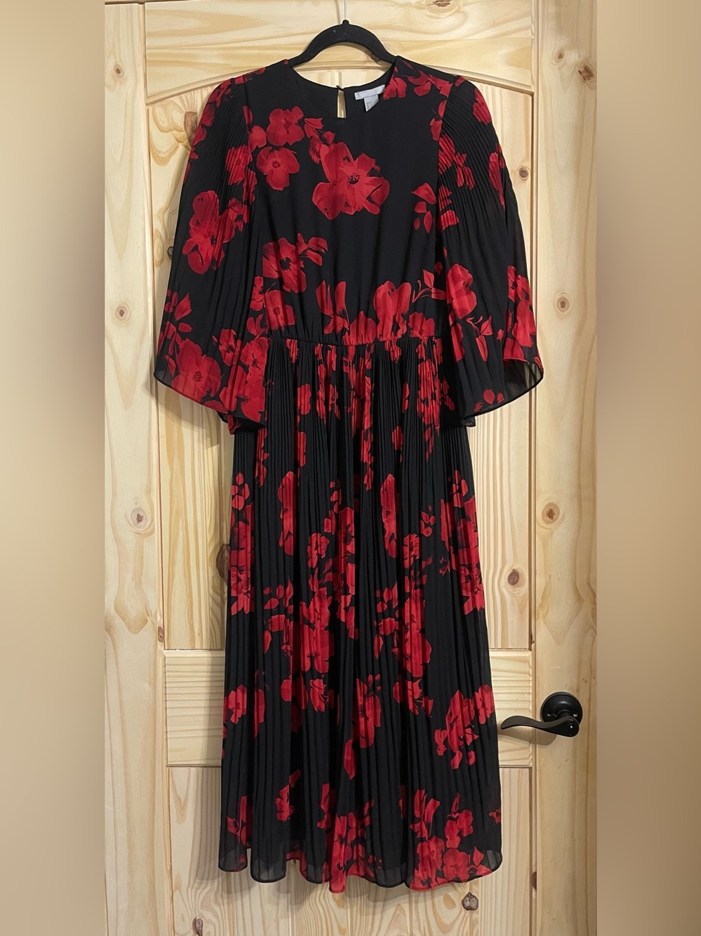 H&M Beautiful Floral Print Midi Dress